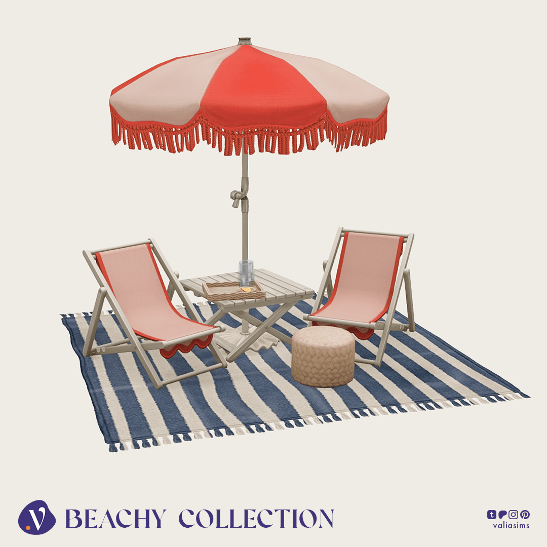 Галерея мода Коллекция пляжной мебели Beachy Collection #1